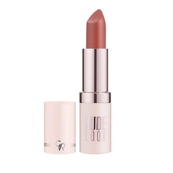 رژ لب جامد مات گلدن رز مدل Nude Look