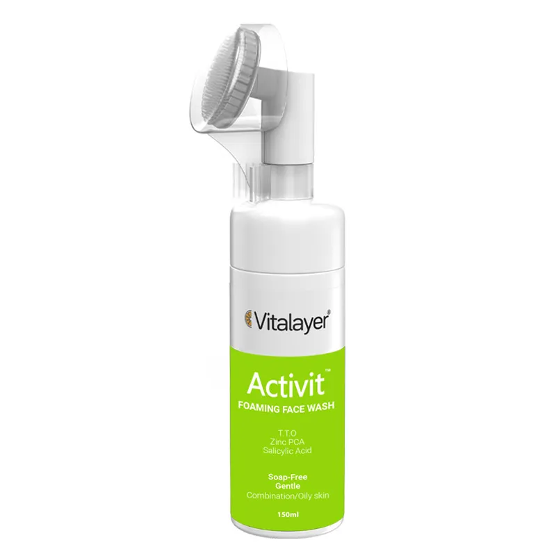 Activit-foam-face-wash فوم شستشوی اکتی ویت ویتالیر - تصویر 1