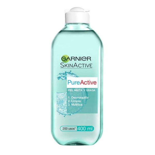 میسلار واتر پوست چرب گارنیه مدل Pure Active