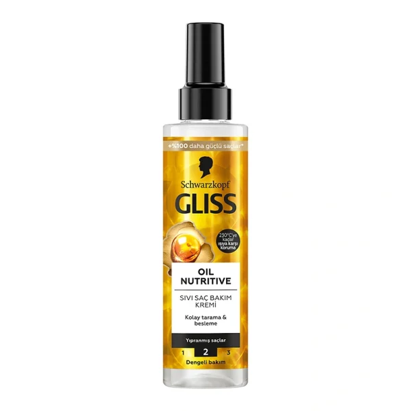 اسپری دو فاز گلیس مدل Oil Nutritive