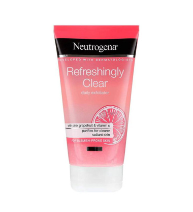 Neutrogena-Visibly-Clear-Pink-Peeling-Gel-150-ml-Khanoumi-20236616922151 اسکراب روشن کننده گریپ فروت نوتروژینا - تصویر 1