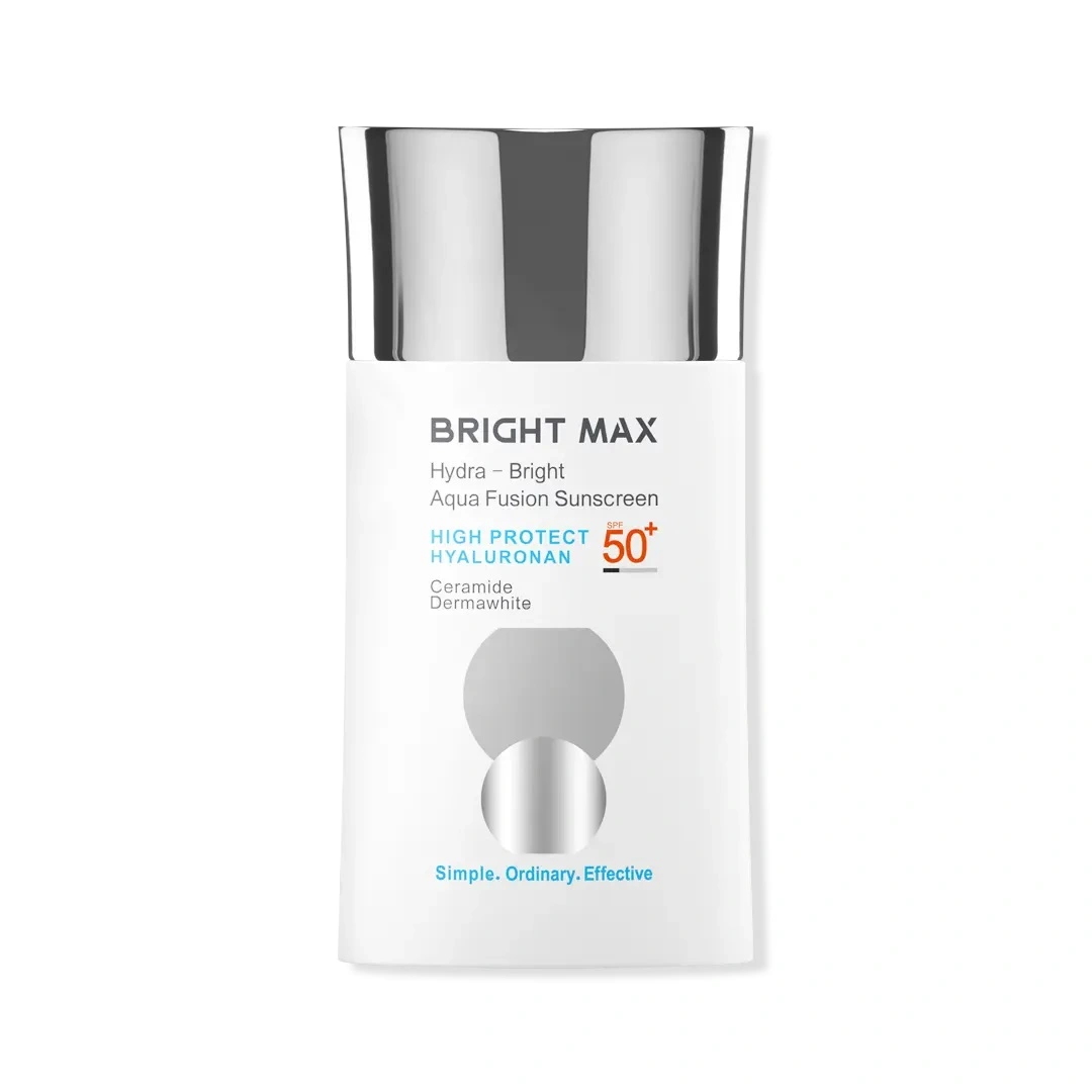 bright-max-aqua-fusion-sunscreen ضد آفتاب فلوئیدی آکوا فیوژن هیدرا-برایت برایت مکس - تصویر 1