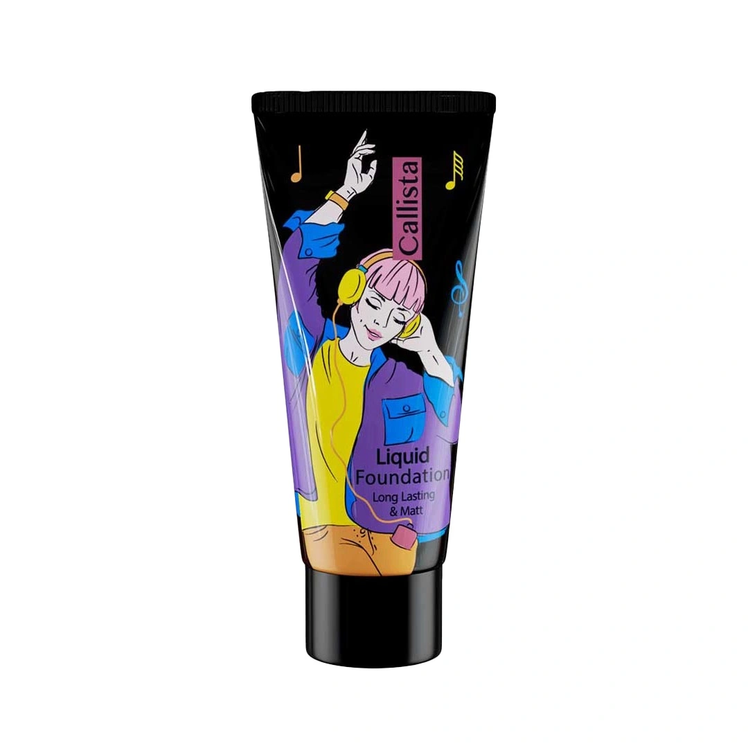 callista-long-lasting-and-matt-liquid-foundation کرم پودر لانگ لستینگ و مات کالیستا - تصویر 1