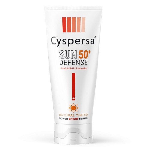 cyspersa-colored-sunscreen کرم ضد آفتاب ضد لک رنگی سیسپرسا +SPF 50 - تصویر 1