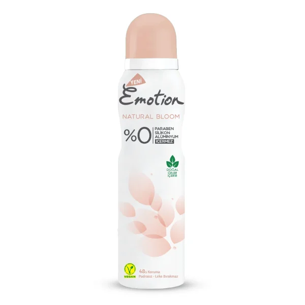اسپری دئودورانت زنانه ایموشن مدل Natural Bloom