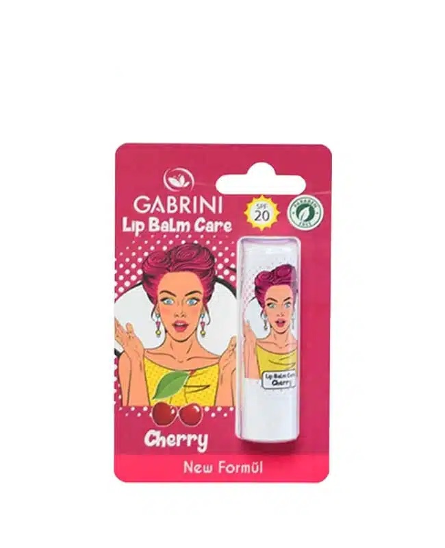 gabrini-lip-balm-cherry بالم لب گابرینی با رایحه گیلاس - تصویر 1