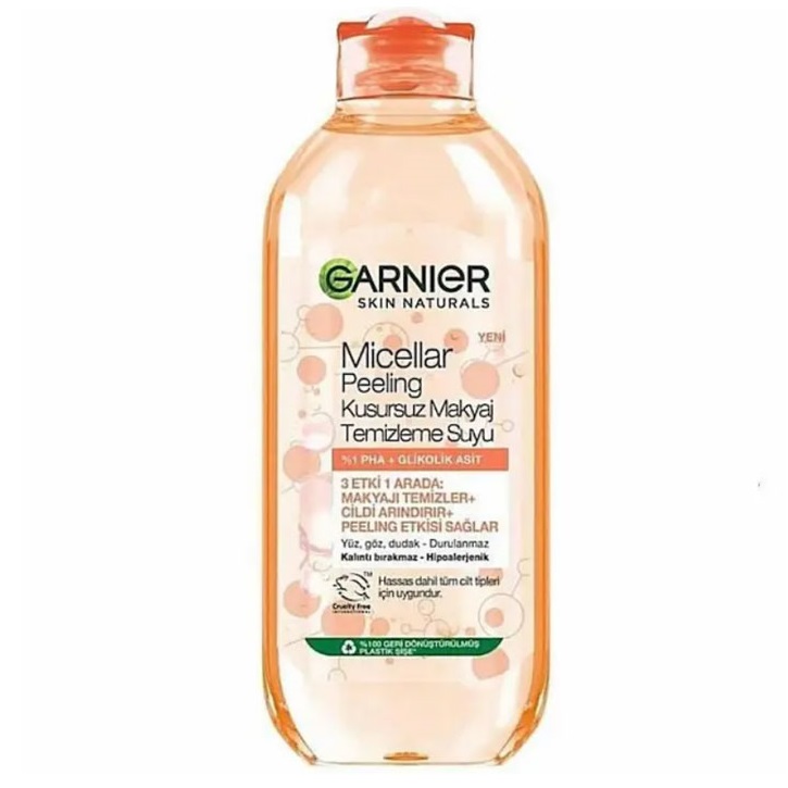 garnier-peeling-micellar-1 میسلار واتر پیلینگ گارنیه - تصویر 1