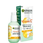 سرم کرم روشن کننده +مرطوب کننده ویتامین سی SPF25 گارنیه - تصویر 3