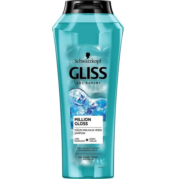 شامپو براق کننده مو گلیس مدل Million Gloss