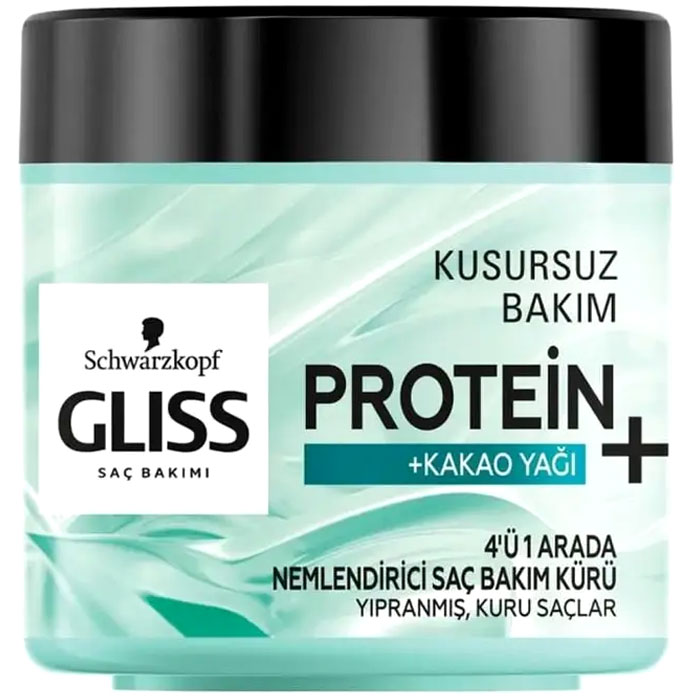 gliss-protein-cacao-oil-hair-mask ماسک مو پروتئین پلاس کره کاکائو گلیس - تصویر 1