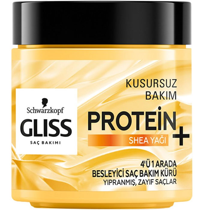 gliss-protein-shea-oil-hair-mask ماسک مو پروتئین پلاس شی باتر گلیس - تصویر 1