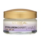 کرم روز آبرسان و مرطوب کننده حاوی هیالورونیک اسید دارای spf20 لورال مدل Hyaluron Expert
