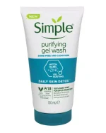 ژل شستشوی پوست چرب و مختلط صورت سیمپل مدل Purifying - تصویر 3