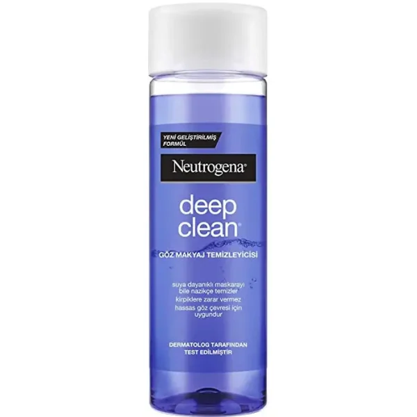 محلول دو فاز پاک کننده آرایش چشم نوتروژینا مدل Deep Clean