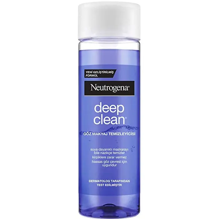 neutrogena-deep-clean محلول دو فاز پاک کننده آرایش چشم نوتروژینا مدل Deep Clean - تصویر 1