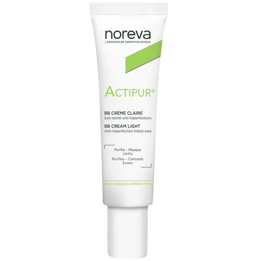 noreva-bb-cream-claire-light-1 بی بی کرم ضد جوش اکتی پور نوروا - تصویر 1