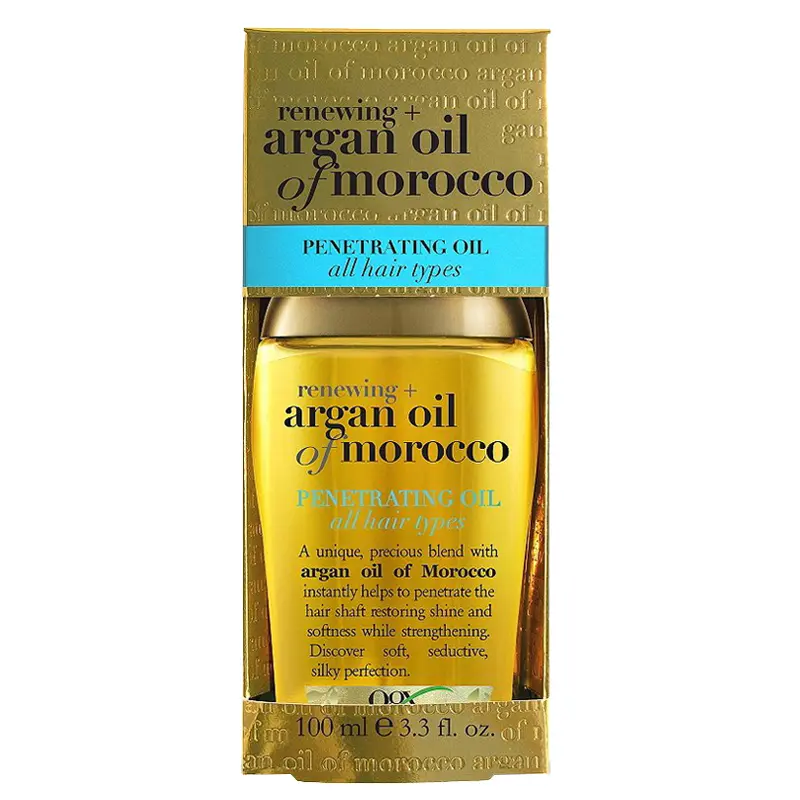 ogx-argan-oil-morocco-all-type-hair روغن آرگان انواع مو او جی ایکس - تصویر 1