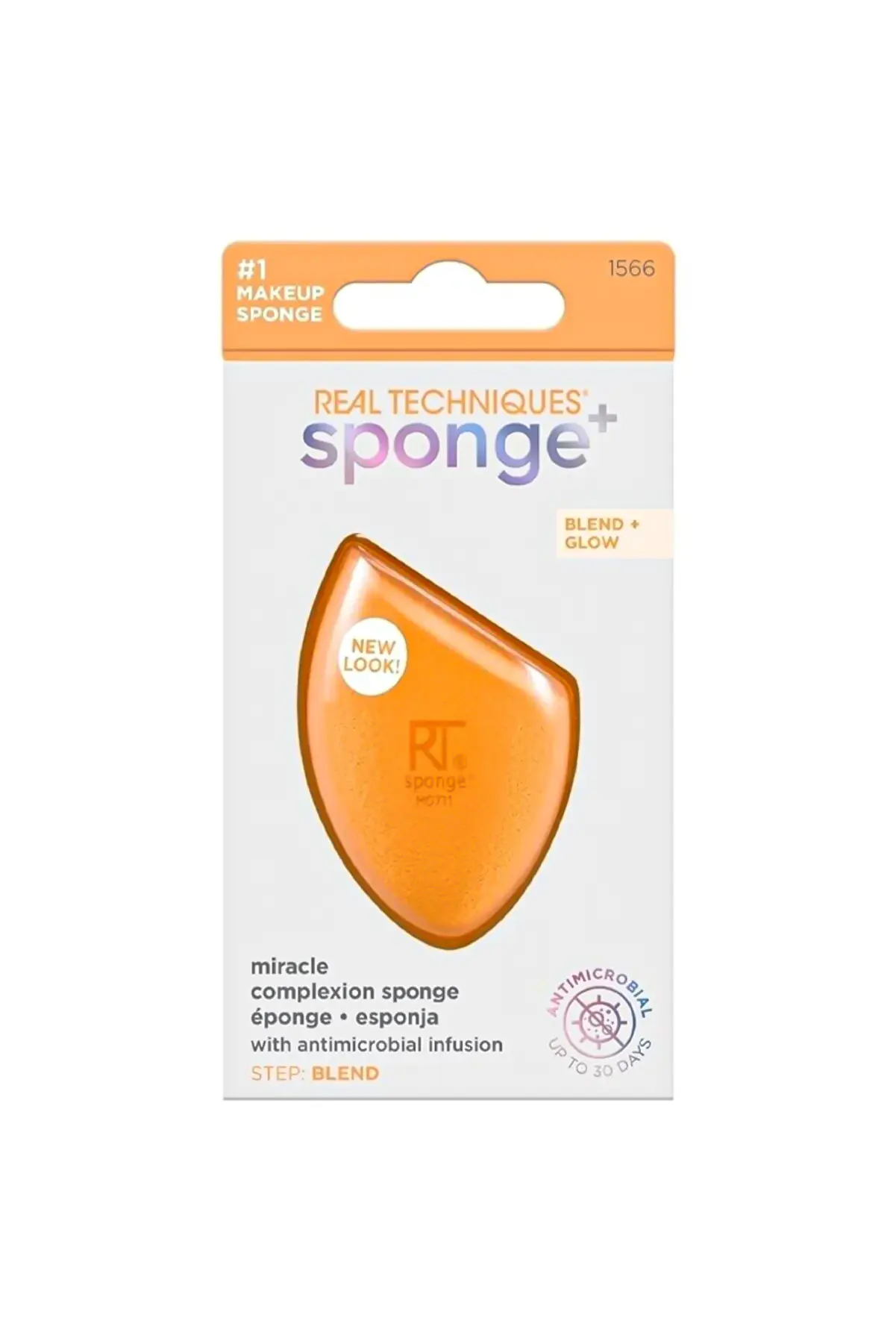 real-techniques-sponge اسفنج آرایشی ریل تکنیک مدل Miracle Complexion - تصویر 1