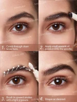 وکس و استیک قلمی لیفت کننده ابرو شیگلم مدل Brow Raising - تصویر 4