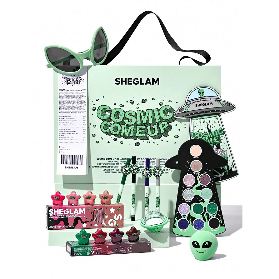 sheglam-COSMIC-COME-UP-COLLECTION-SET پک آرایشی فضایی شیگلم مدل Cosmic Come Up - تصویر 1