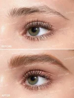 پالت سایه ابرو شیگلم رنگ 101 Dark Brown - تصویر 2