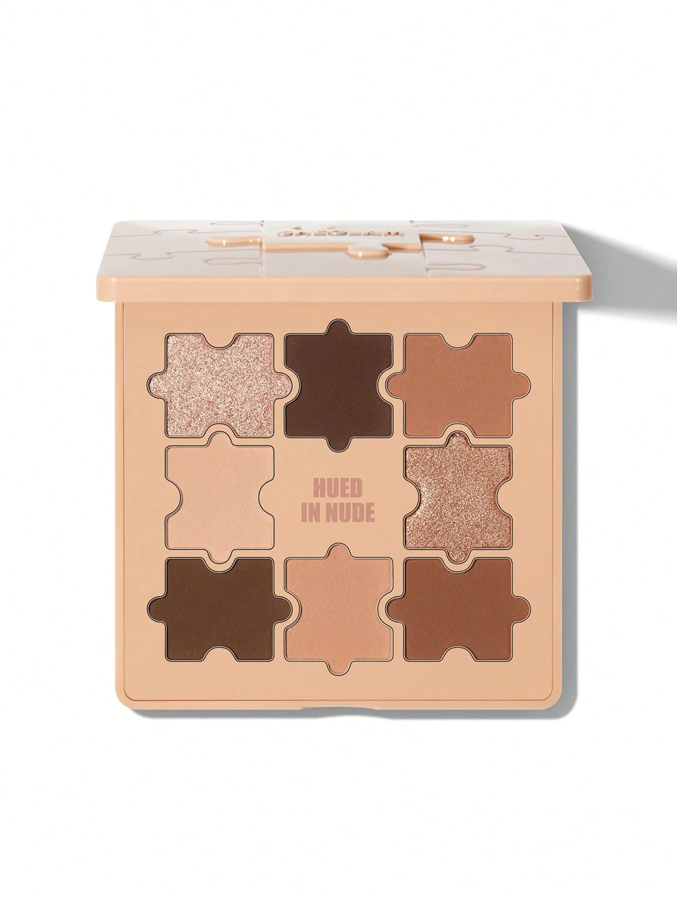 sheglam-JAZY-JIGSAW-EYESHADOW-PALETTE-HUED-IN-NUDE پالت سایه چشم طرح پازلی شیگلم مدل Hued in Nude - تصویر 1