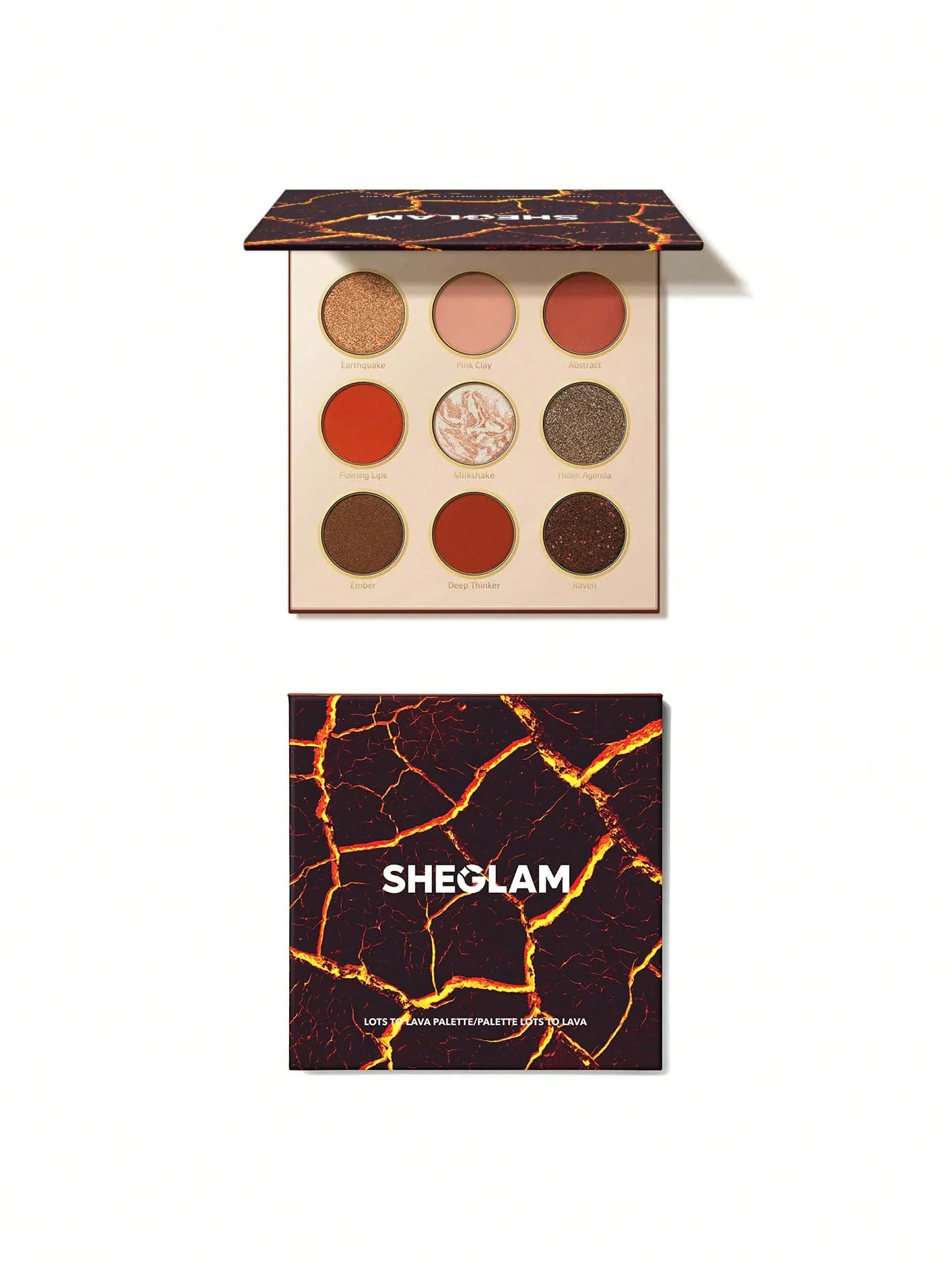 sheglam-LOTS-TO-LAVA-PALETTE پالت سایه شیگلم مدل LOTS TO LAVA - تصویر 1
