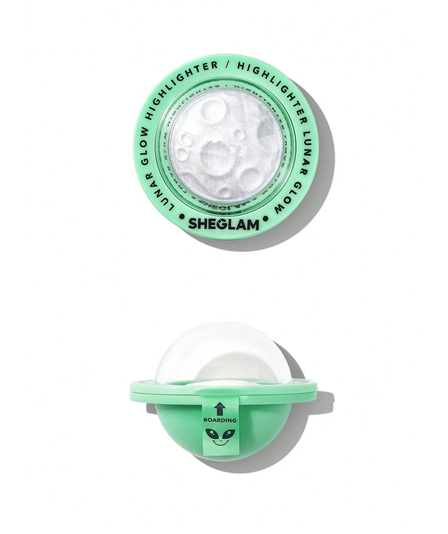 sheglam-LUNAR-GLOW-HIGHLIGHTER-6 هایلایتر شیگلم مدل فضایی رنگ Neutron Star - تصویر 1