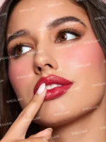 رژلب و رژگونه 3طبقه شیگلم رنگ Very Cherry - تصویر 3
