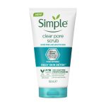 اسکراب پاک کننده منافذ و سم زدای سیمپل مدل Clear Pore