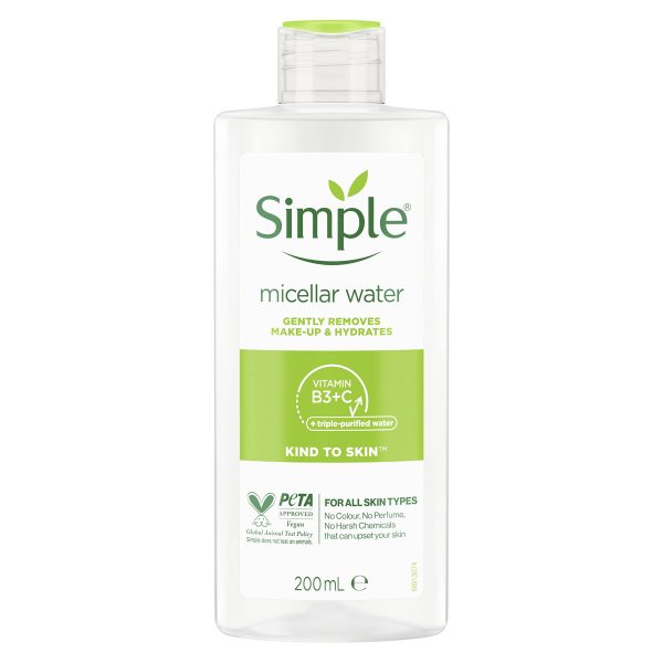میسلار واتر پوست حساس سیمپل مدل Kind to Skin