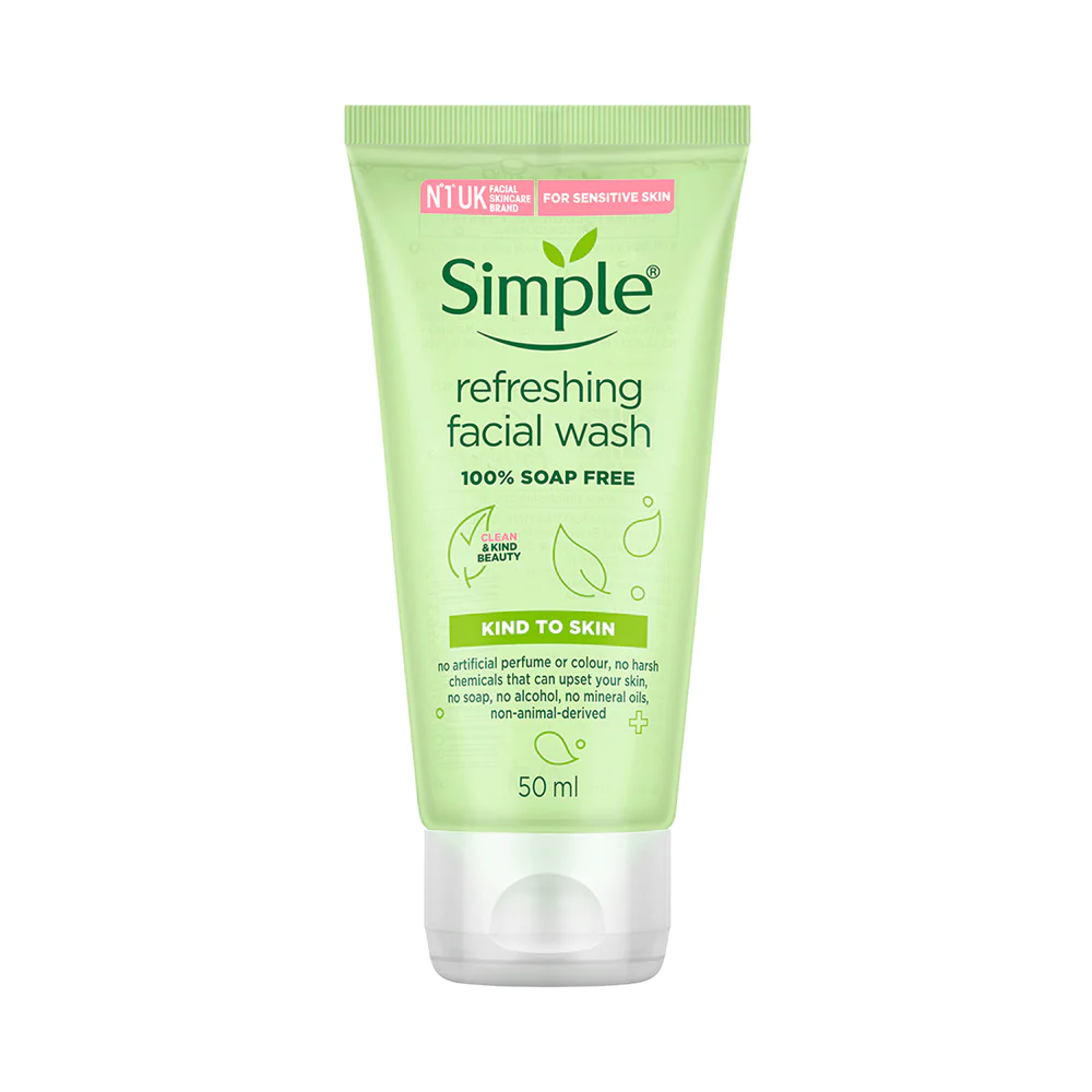 simple-refreshing-50ml ژل شستشو صورت سیمپل مدل Refreshing (50ml) - تصویر 1