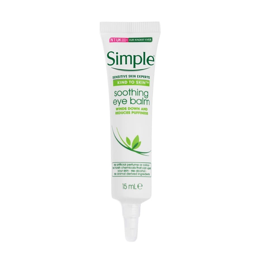 simple-soothing-15ml بالم دور چشم ضد پف و تیرگی سیمپل مدل Soothing - تصویر 1