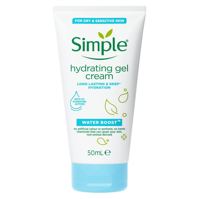 simple-water-boost ژل کرم آبرسان سیمپل مدل Water Boost - تصویر 1