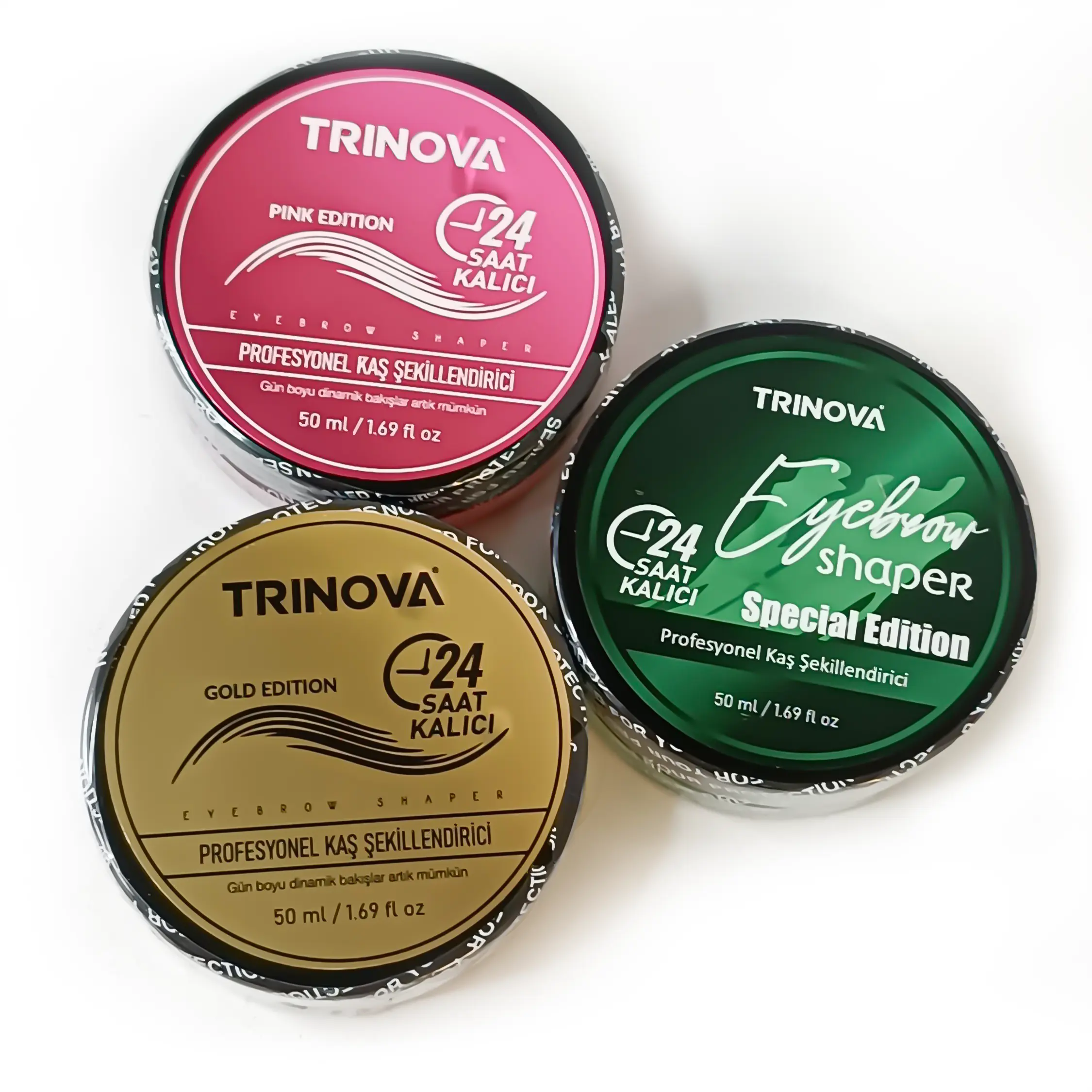 trinova-eyebrow-gel1 ژل ابرو با دوام لیفت ابرو براش دار ترینوا - تصویر 1