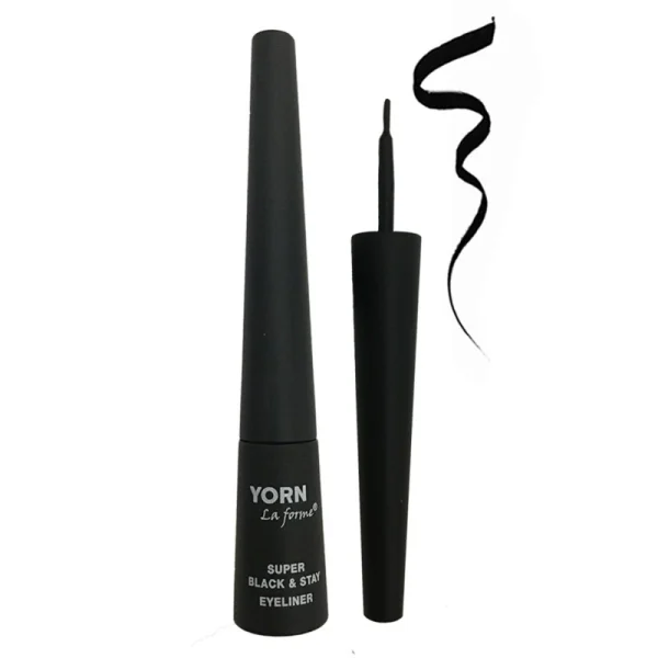 خط چشم مویی یورن مدل Super Black & Stay